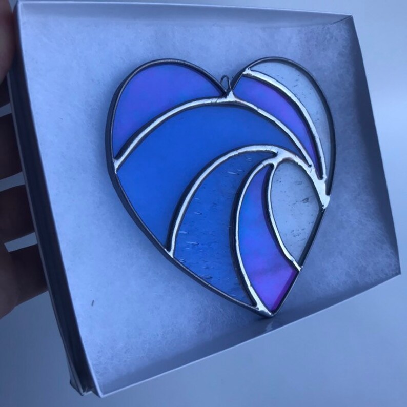 Handmade Crashing Wave Heart