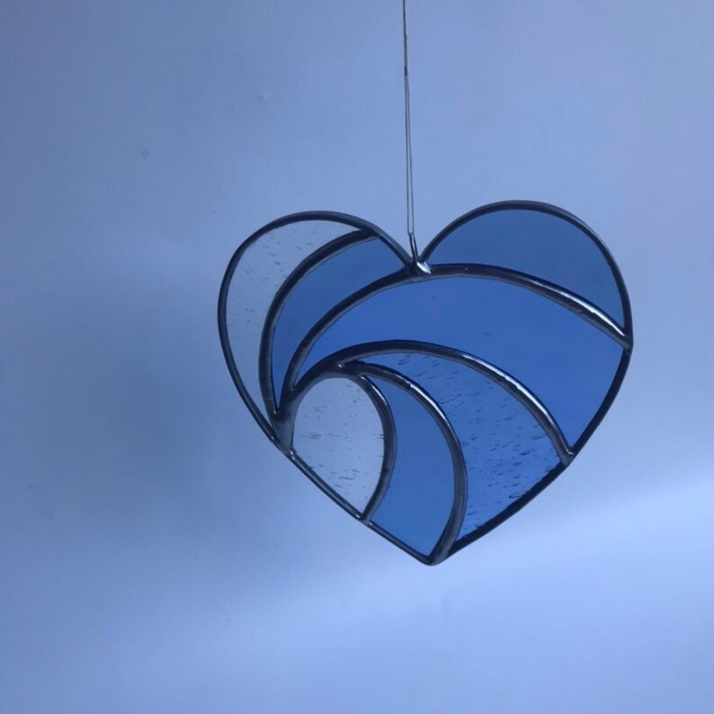 Handmade Crashing Wave Heart