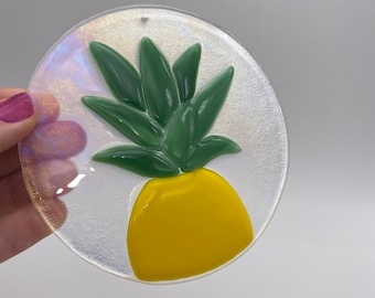 Pineapple Fused Glass