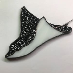 Made to order Spotted Eagle Ray Stained Glass image 2