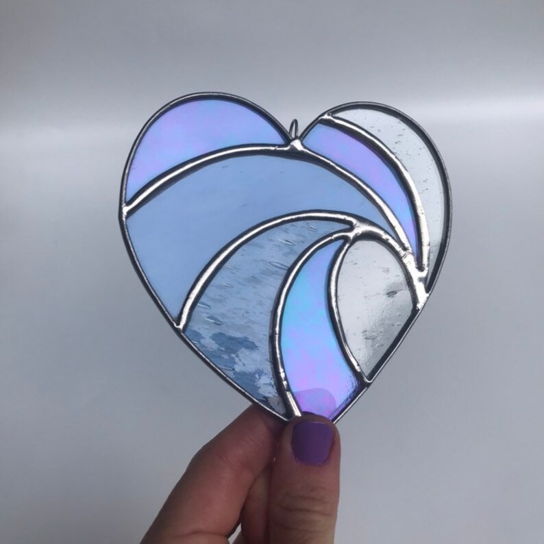 Handmade Crashing Wave Heart