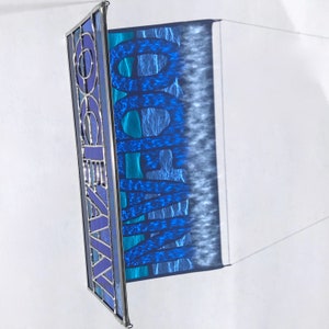 Handmade Ocean Sign Stained Glass image 4