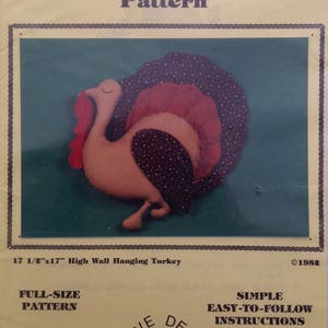 Vintage Bee Hive Perky Turkey UNCUT