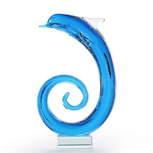 Hand Blown Glass Fish: Handmade Tabletop Decoration