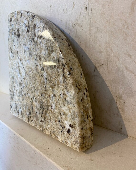 Absolute Black Granite Shower Corner Shelf 3/8 Diamond Shape 