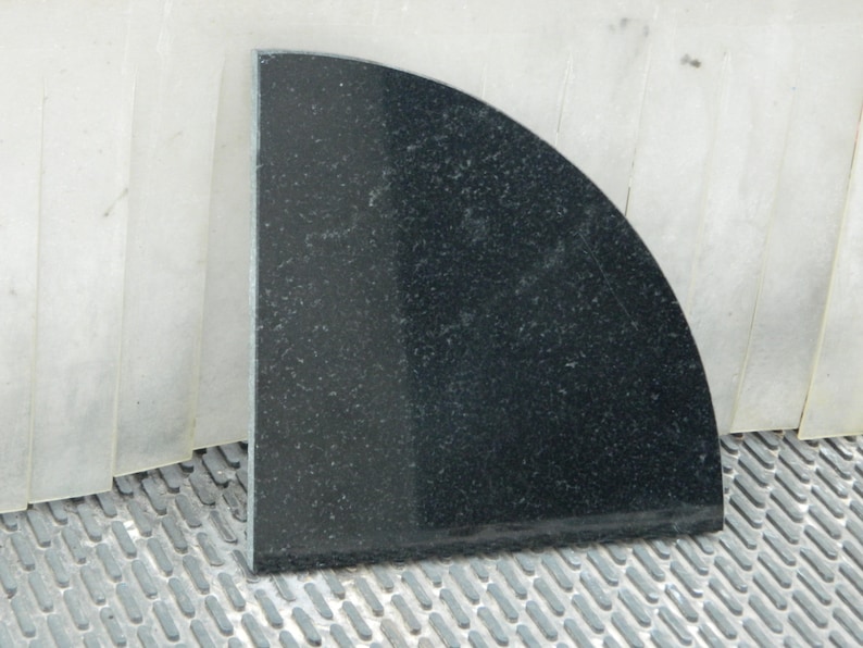 Absolute Black Granite Shower Corner Shelf 3/8 Etsy