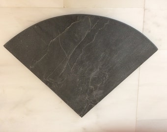 Black Slate Shower Natural Stone Corner Shelf Bathroom Caddy Soap Dish