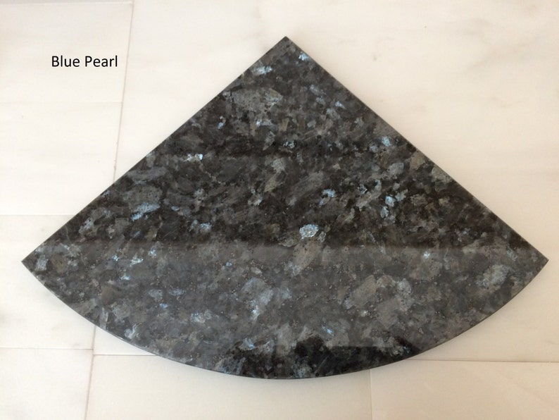 8 Granite Quick Corner Caddy Corner stone shelf mounting Etsy