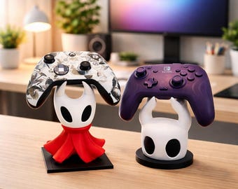 Support pour manette Hollow Knight | Décoration de bureau de joueur imprimée en 3D