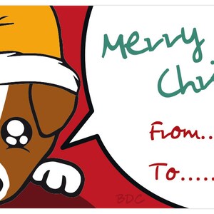 Digitaler Download Cardstock!! Weihnachten ist besser mit einem JRT!