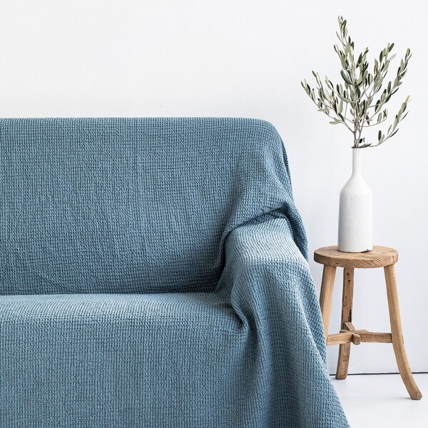 Blue Sofa Etsy