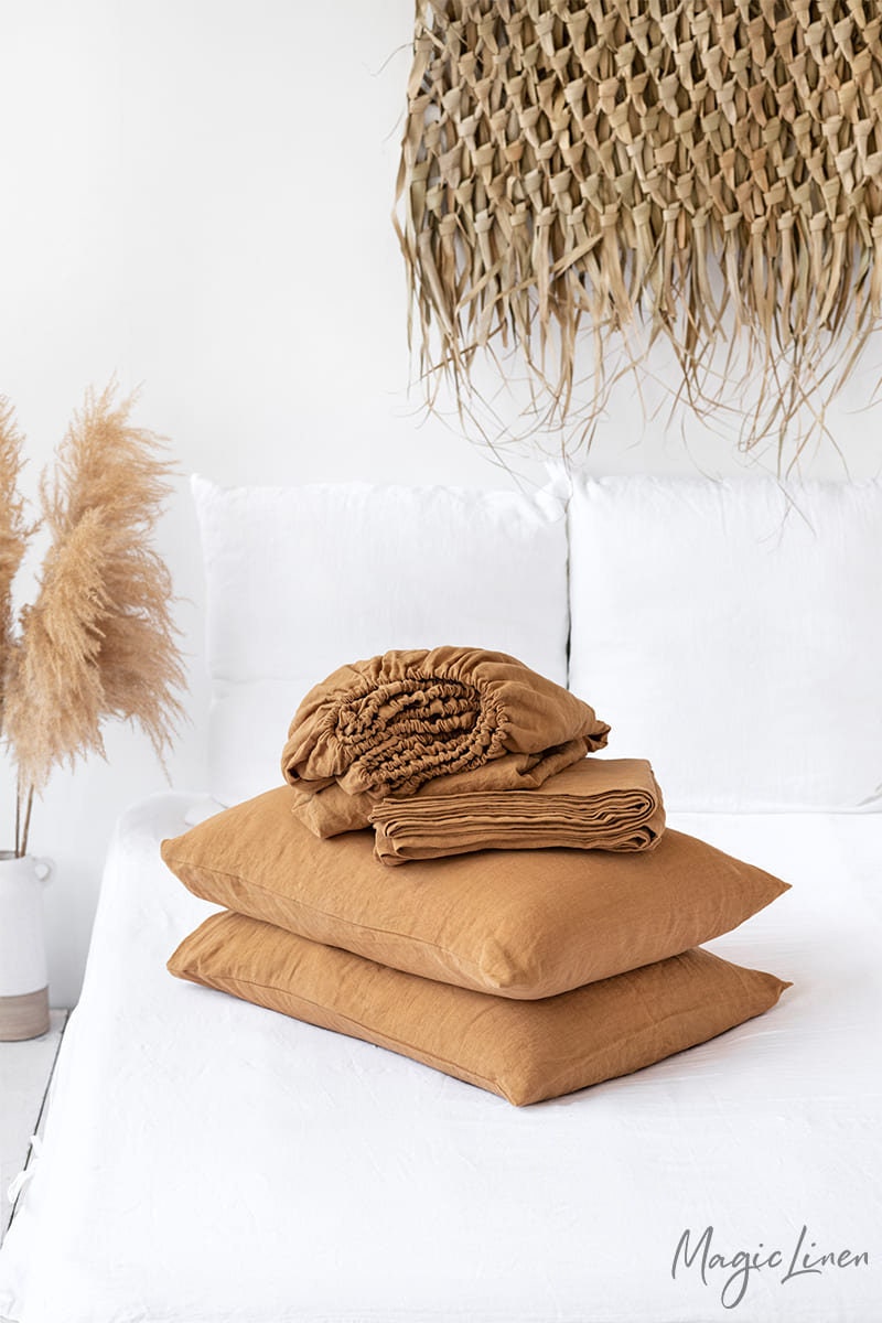 drap De Lin Serti Dans