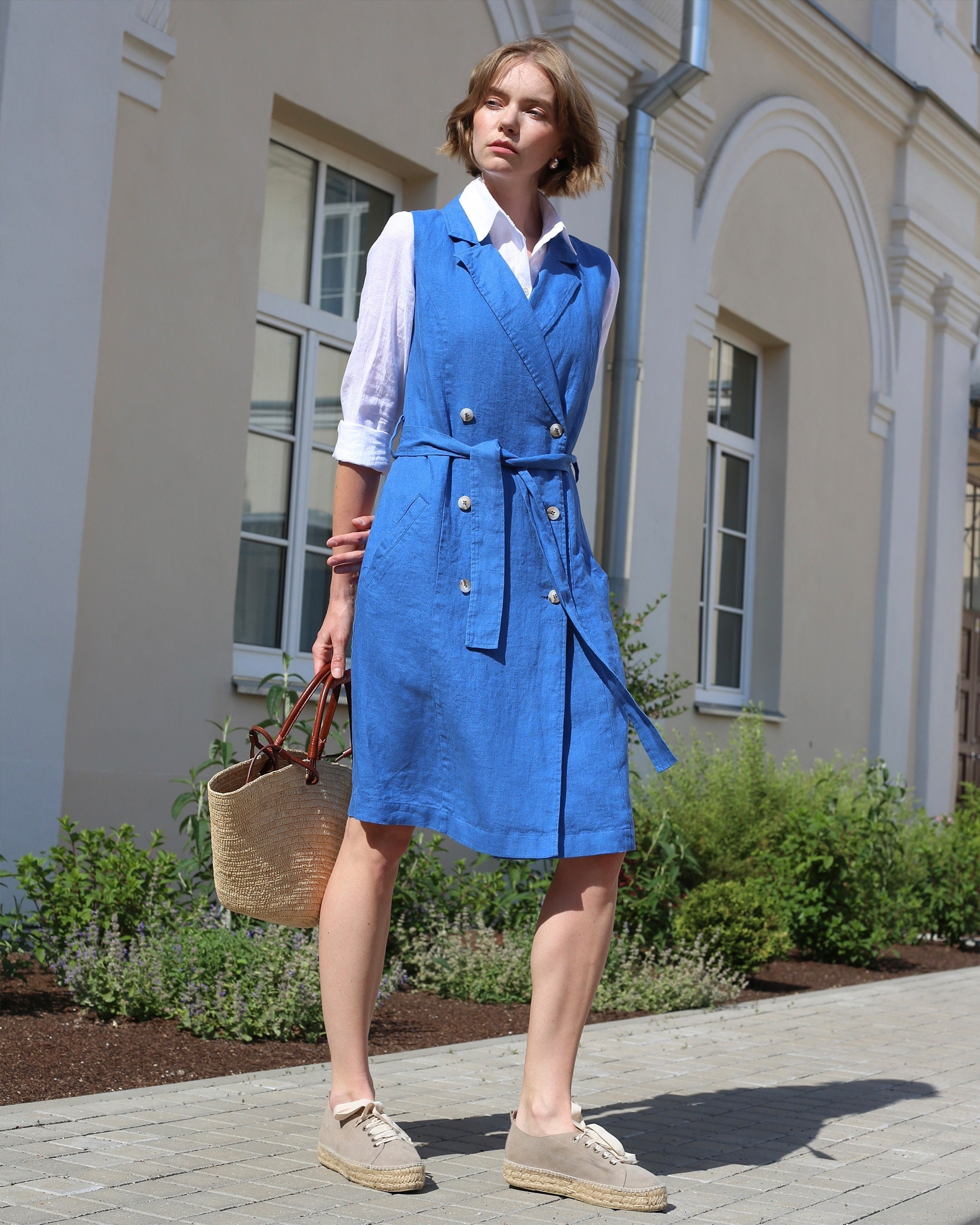 ※そばぼうろruimeme sleeveless trench dress hbna50541418_118_100?wid=1980&