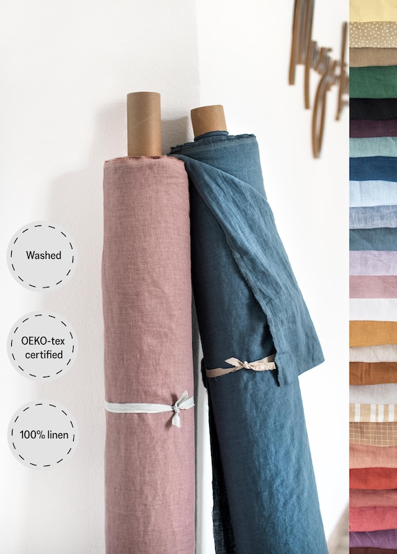 Yarn Dyed Washed Striped Organic Cotton Shirting - Oeko-Tex® - Japanese Import - Blue/Grey/White Stripe Yarn Dyed Washed Striped Organic Cotton Shirting - Oeko-Tex® - Japanese Import - Blue/Grey/White Stripe