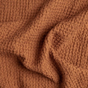 Etsy - Cinnamon waffle blanket by MagicLinen