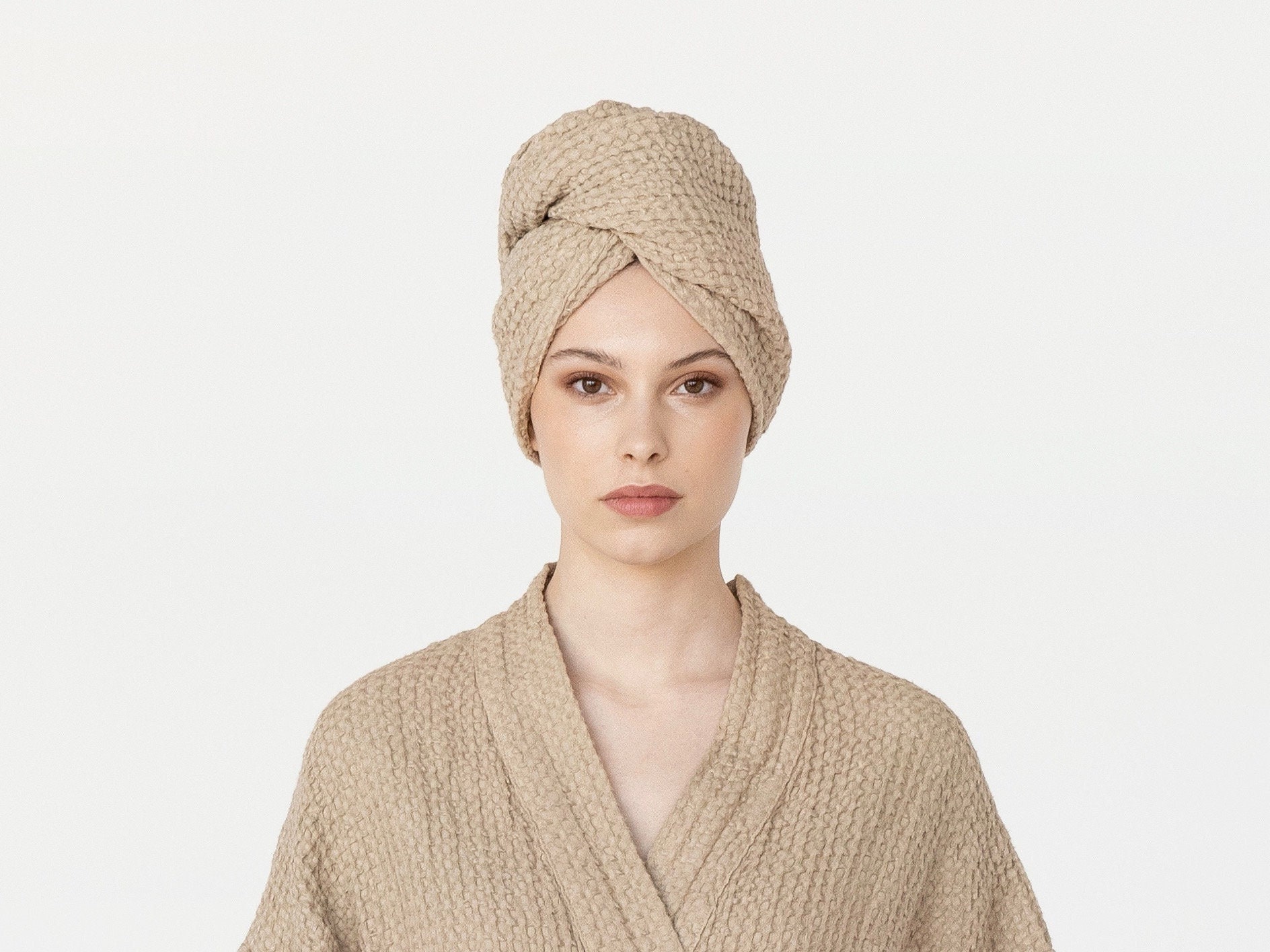 Linen Hair Towel Turban / Hair Towel Wrap / Head Towel / Etsy