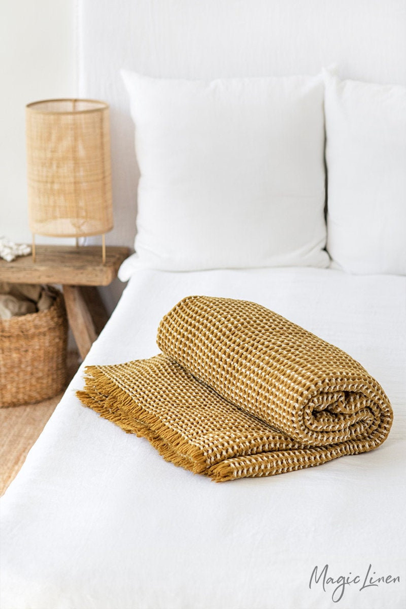 Wool blanket Bed blanket Bedspread Big wool blanket Etsy