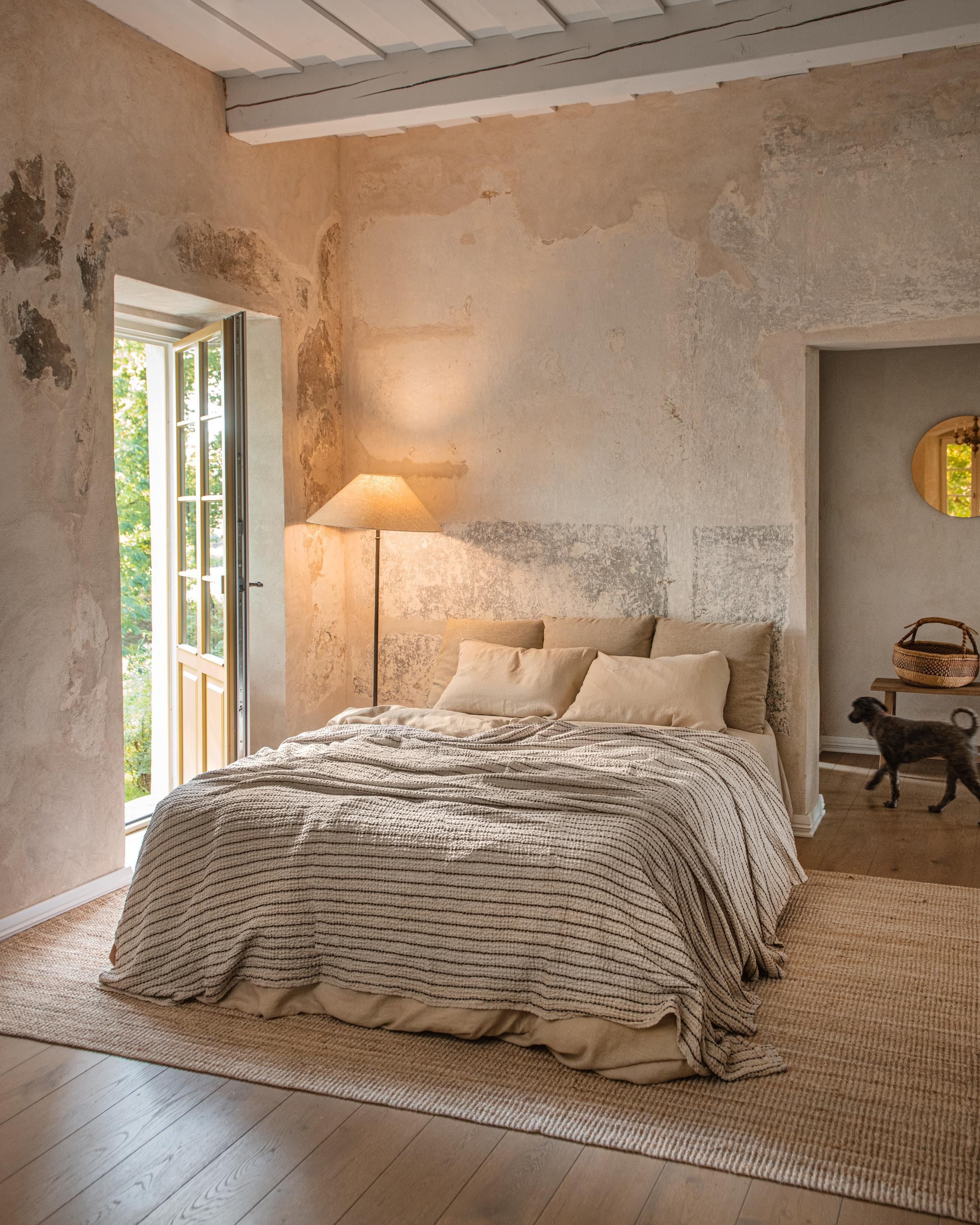 Housse De Couette 100% Lin Lavé Épice 220x240 Cm - Linge De Lit Housse De Couette Premium