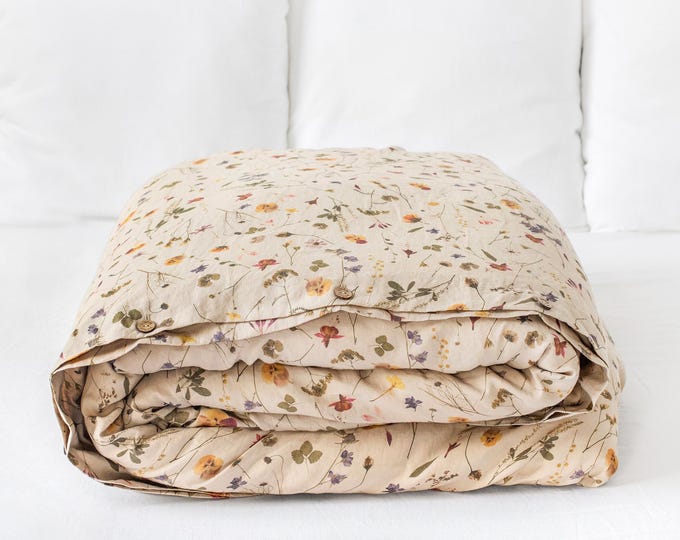IKEA STRANDTALL Full/Queen Duvet Cover Set – Gray-Green/Dark Green, 3-Piece With 2 Pillowcases