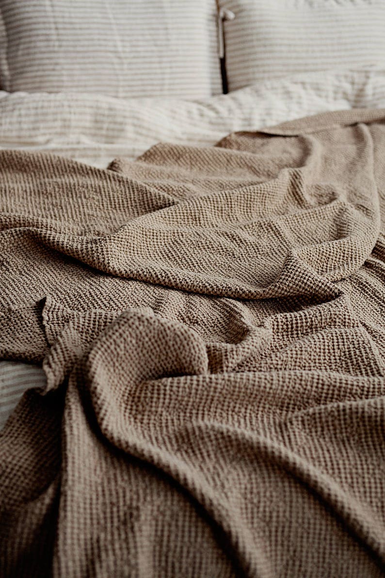 Linen Blanket In Beige Bedspread Waffle Pattern Coverlet Linen Throw Blanket Light Brown Linen Bed Throw In King Queen Sizes Throws Blankets Throws Gkjwonosaricom Linen Blanket In Beige Bedspread Waffle Pattern Coverlet Linen Throw Blanket Light Brown Linen Bed Throw In King Queen Sizes Throws Blankets Throws Gkjwonosaricom