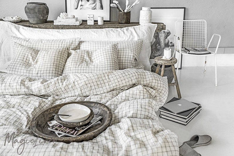 Grid Comforter Etsy UK