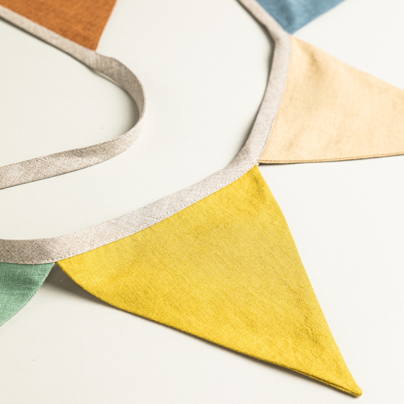 Etsy - Baby bunting banner by MagicLinen
