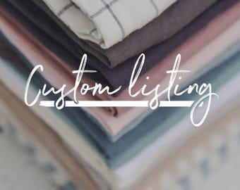 Custom order for pillowcases size 24"x24" (61x61cm) in Olive Green