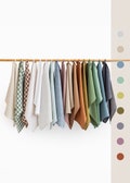 100% Linen Tea Towel - Washed Linen Hand Towel - Dish Towels for Your Home - Linen Kitchen Tea Towels