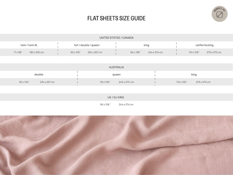 Dusty Blue Linen Flat Sheet – Stonewashed Flax Bedding – Soft Cool Tone Top Sheet – Breathable Natural Layer – Queen King Sizes image 7