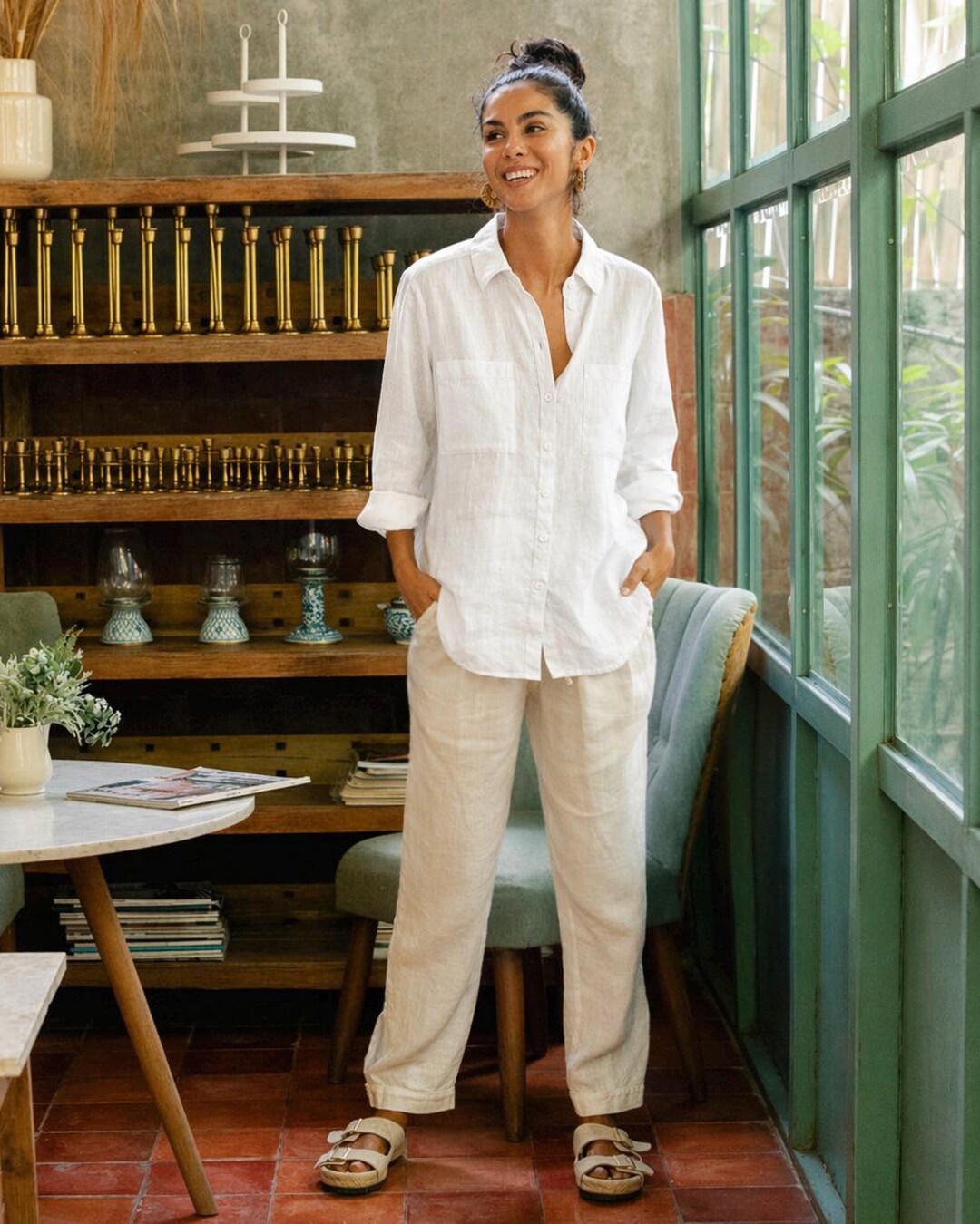 linen dress shirt women Linen Shirts for Women
