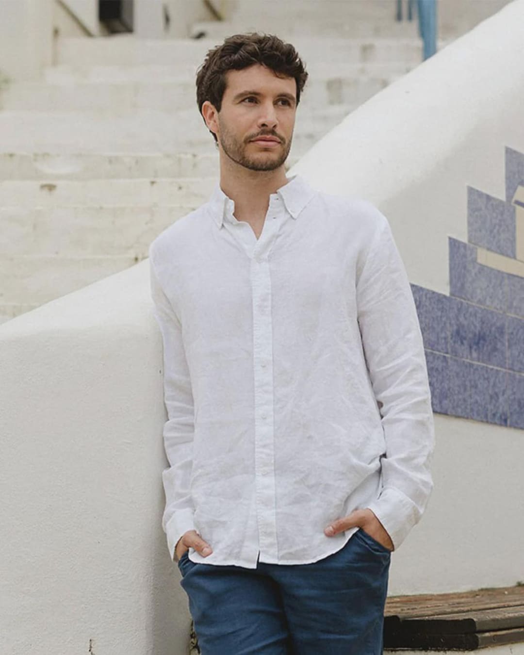 white long sleeve dress shirt for men White Performance Lightweight Dress Shirt | White Performance Lightweight Dress Shirt