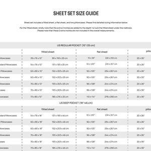 Juego de sábanas de lino azul polvoriento – Ropa de cama Coastal Stonewashed – Sábana encimera transpirable, sábana ajustable, fundas de almohada – Lino puro con certificación OEKO-TEX imagen 8