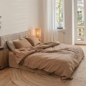 DEMIR LINEN SET - LATTE main image 0