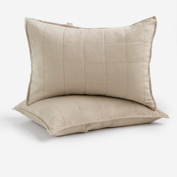 Quilted Pillow Case Etsy