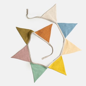 Etsy - Baby bunting banner by MagicLinen