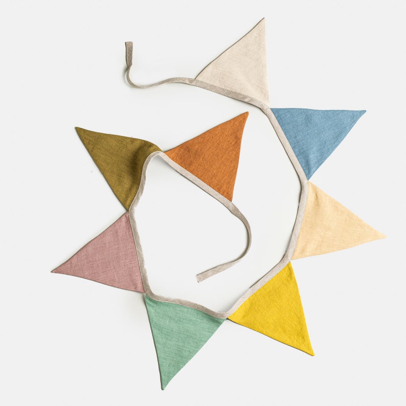 Etsy - Baby bunting banner by MagicLinen