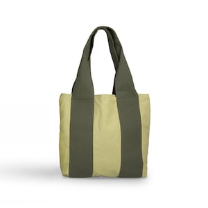 Mint Bliss Canvas Tote, light green tote bag