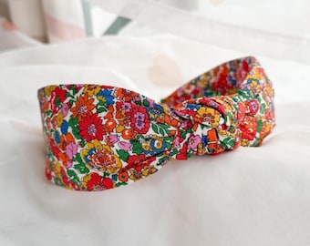 Knot Headband | Liberty of London Nell, Annie and May C Floral Print, Womens Hair Accessory, Ditsy Floral