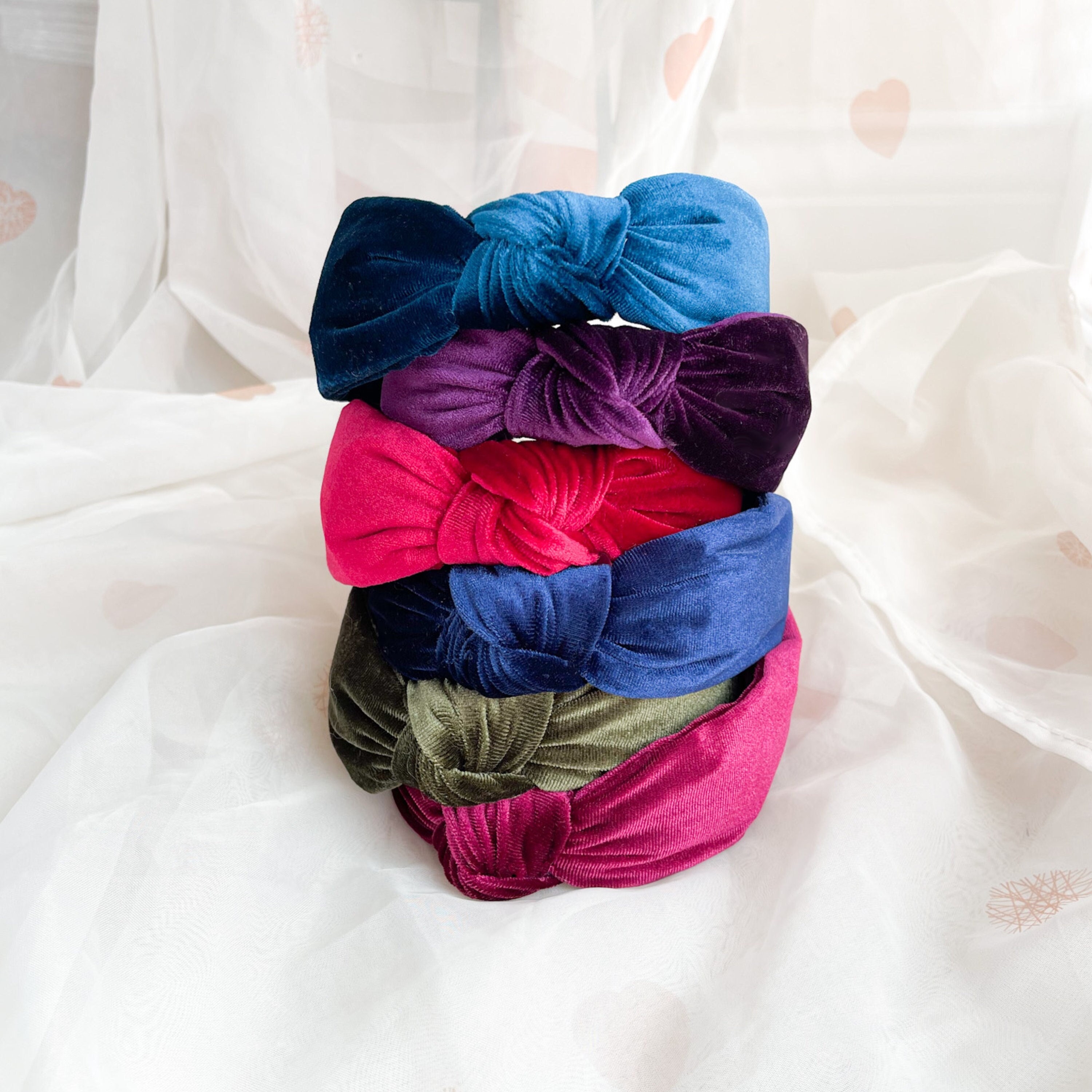 Headbands for Women, Knot, Pearl & Velvet