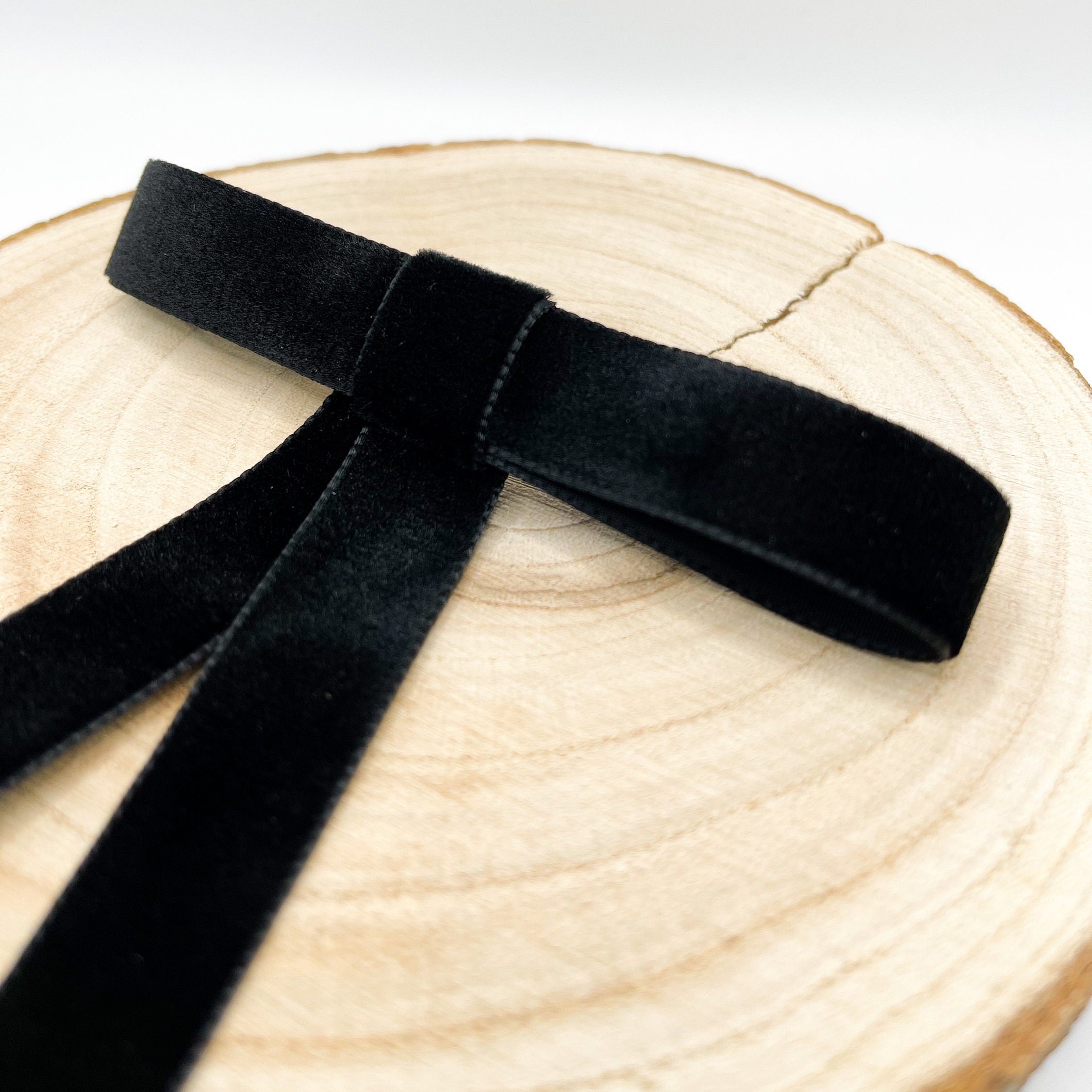 Black Velvet Hair Bow | Barrette Bow, Black Hair Bow, Womens Black Velvet Hair Bow | Barrette Bow, Black Hair Bow, Womens
