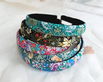 Liberty-Muster-Haarreif, Haaraccessoire für Damen und Mädchen