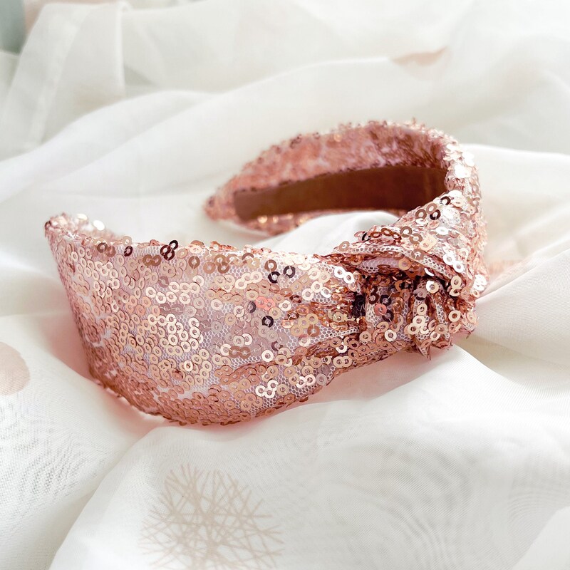 Sequined Rope Headband