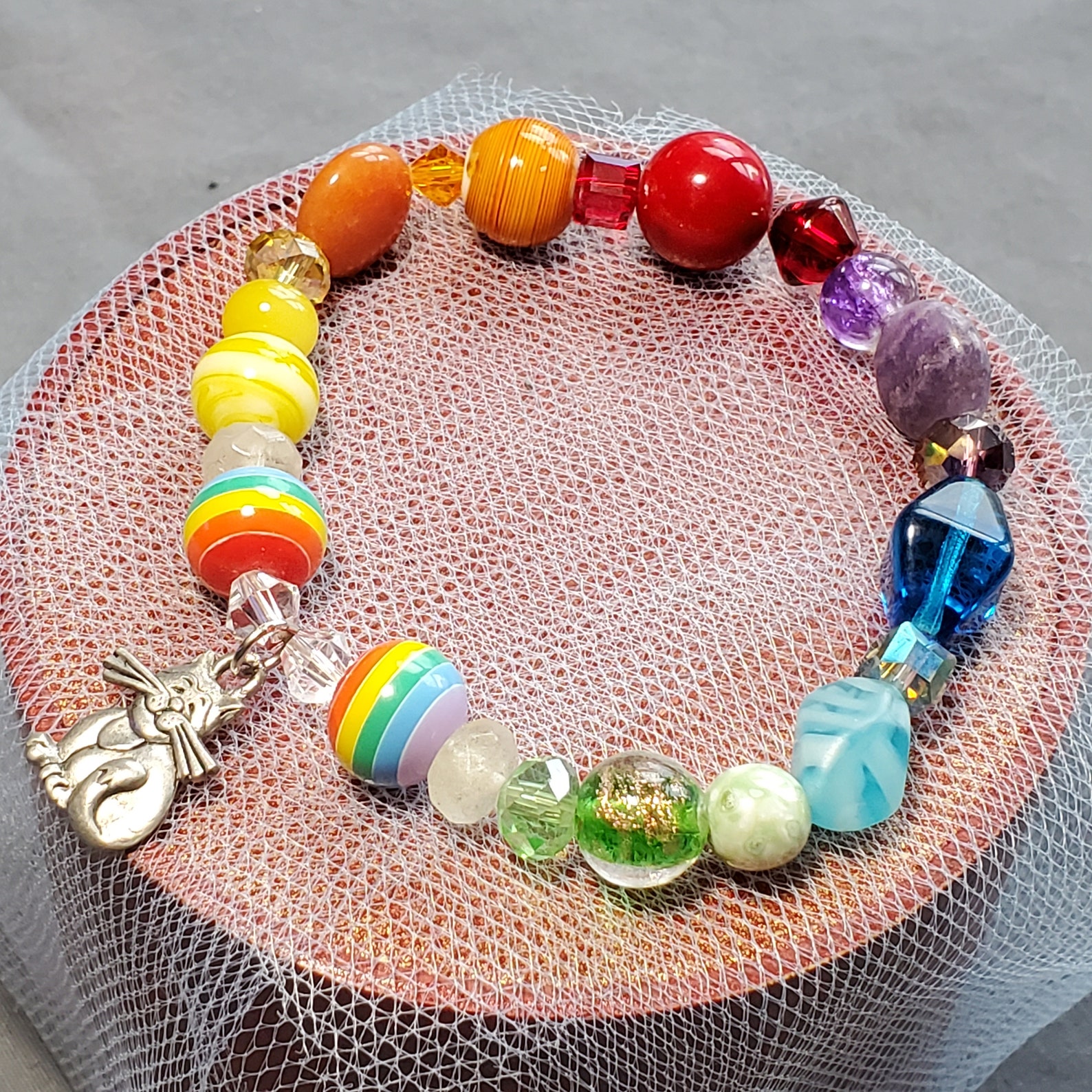 Handmade Rainbow Bridge bracelet Etsy