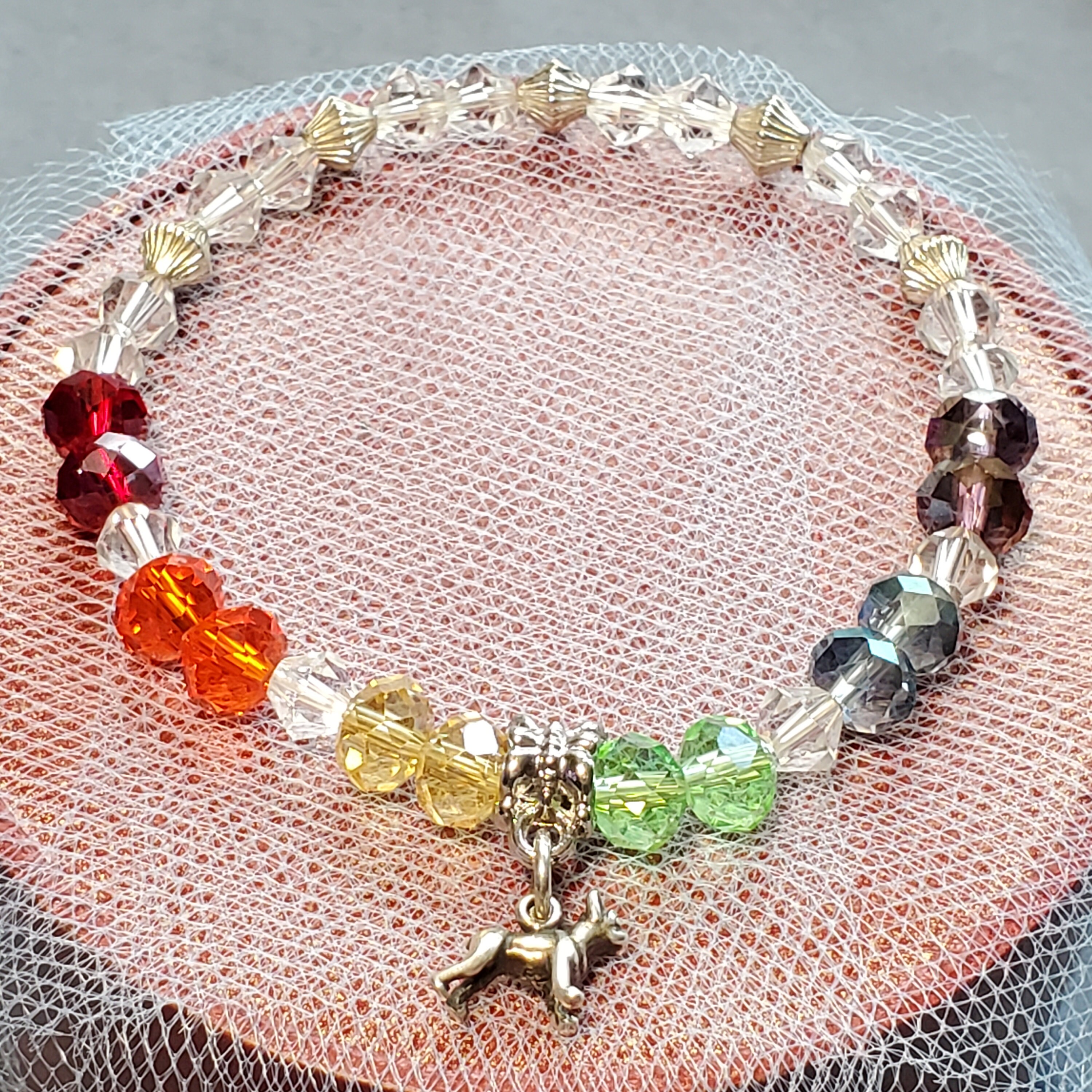 Handmade Rainbow Bridge bracelet Etsy