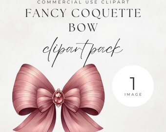 Watercolor Pink Bows PNG - Coquette Aesthetic Clipart - Trendy Sublimation Design - Cute Bow Graphics | Commercial Use - High-Resolution