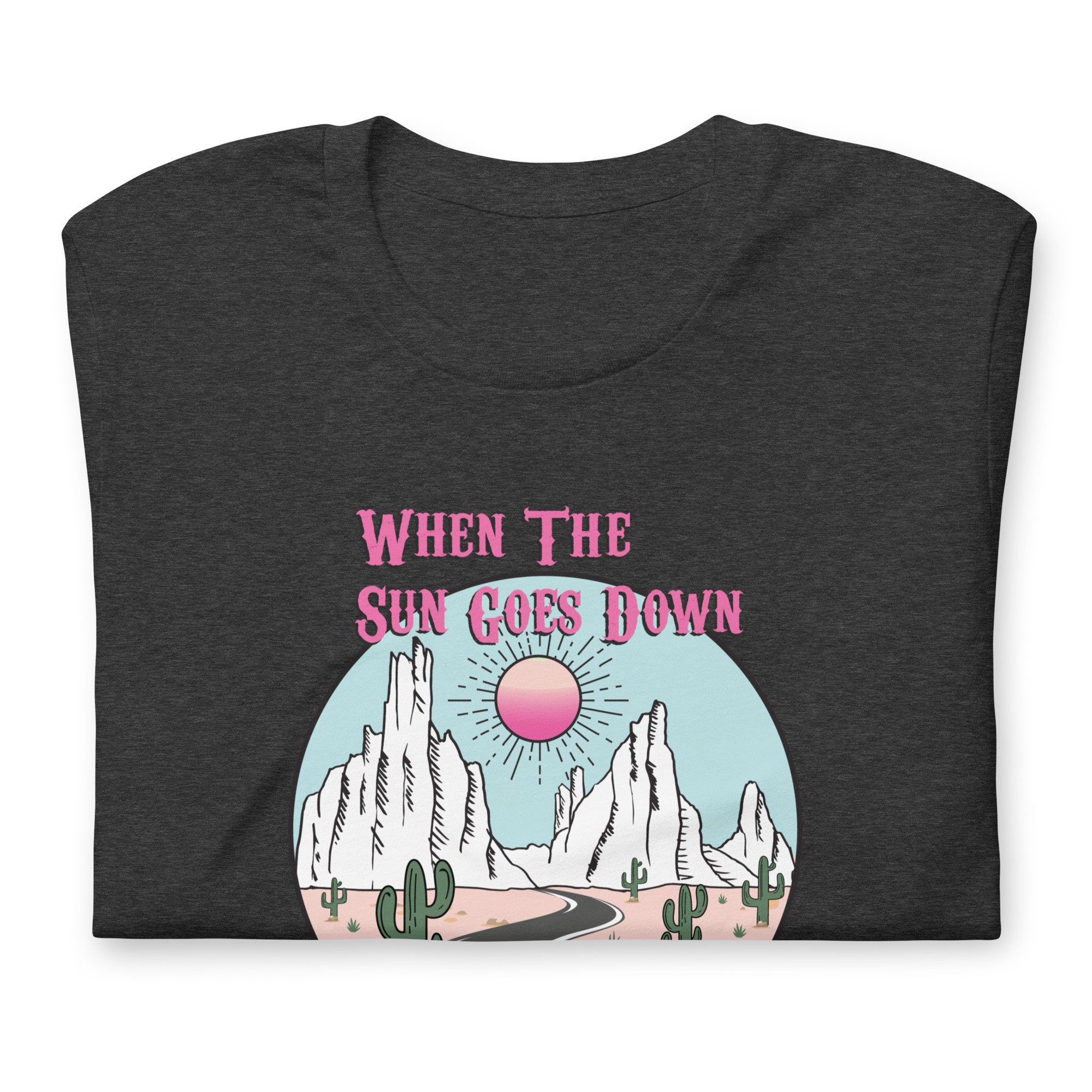 Dunn T-shirt Neon Moon by Kacey | Etsy