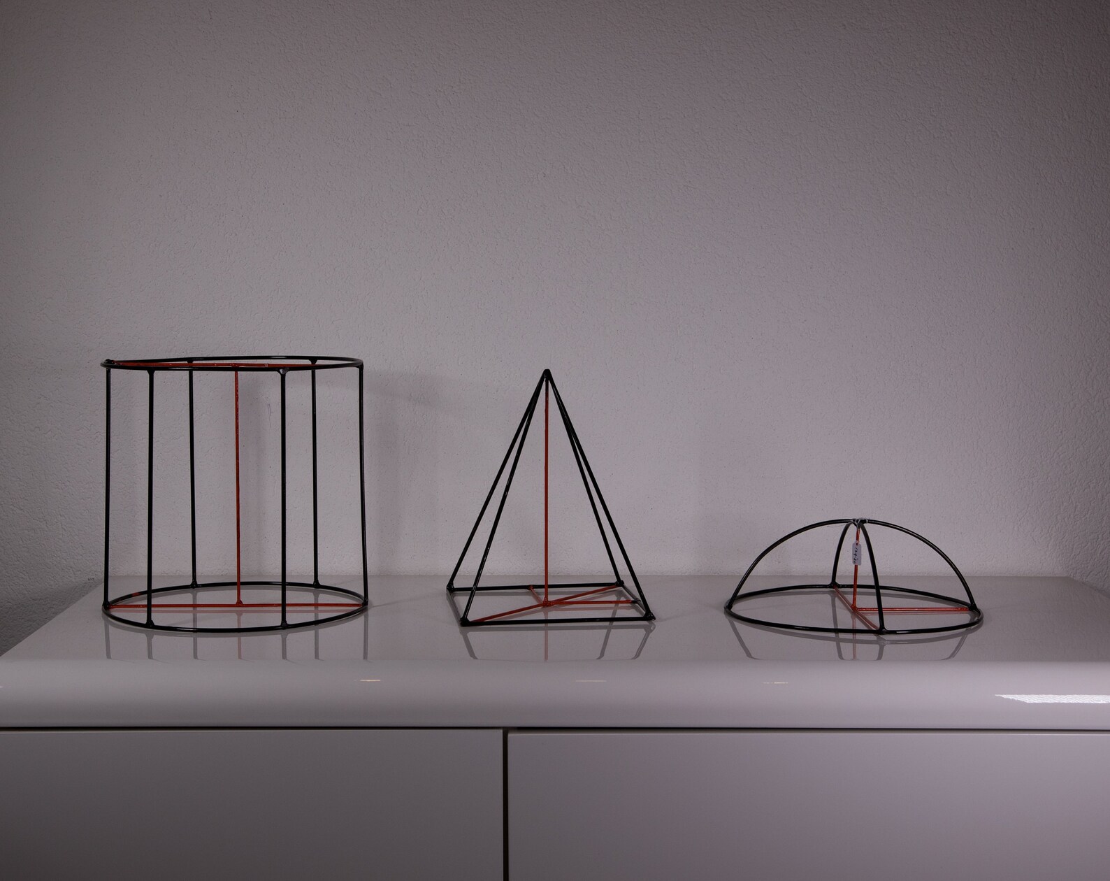 Vintage Geometric Model of Steel Wire Model Nr 1 . Etsy