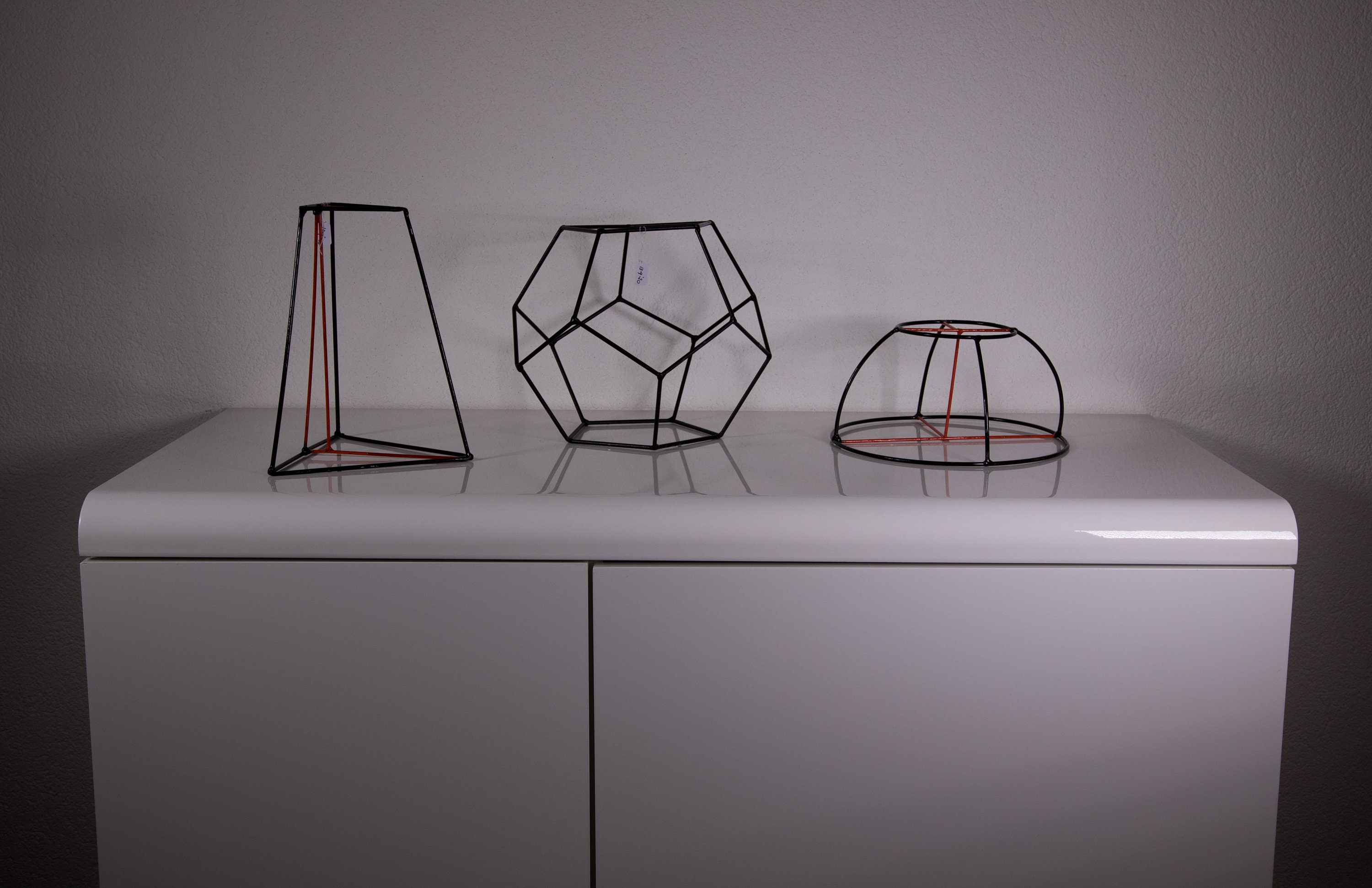 Vintage Geometric Model of Steel Wire Model Nr 10 . Etsy