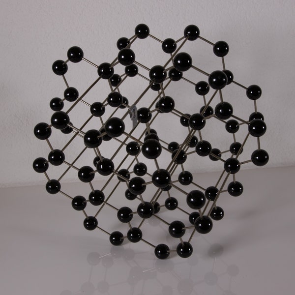 Vintage molecular atomic structure  model of Graphite These models, used for chemistry education classroom purposes 50/60,