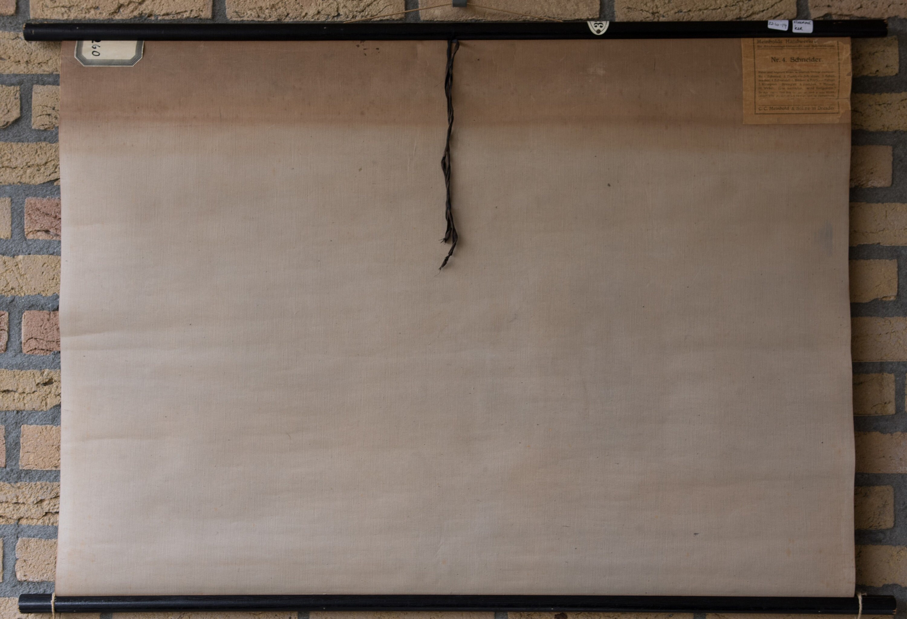 Vintage Pull Down Chart Tailor School Chart - Etsy